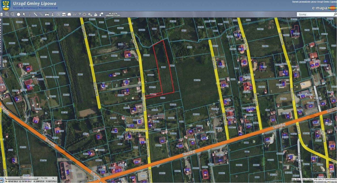 Działka budowlana Lipowa. Zdjęcie 5