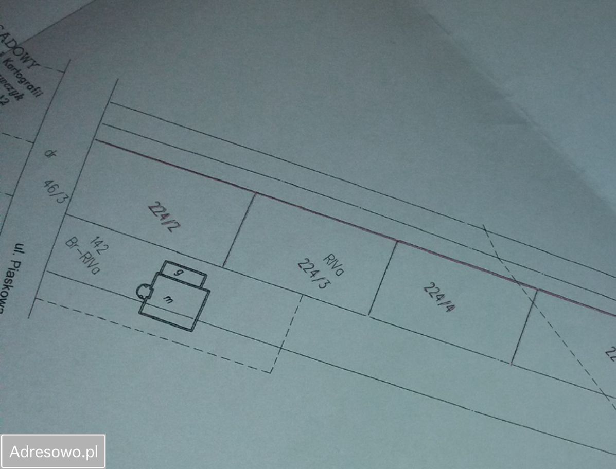 Działka budowlana Radomsko, ul. Piaskowa