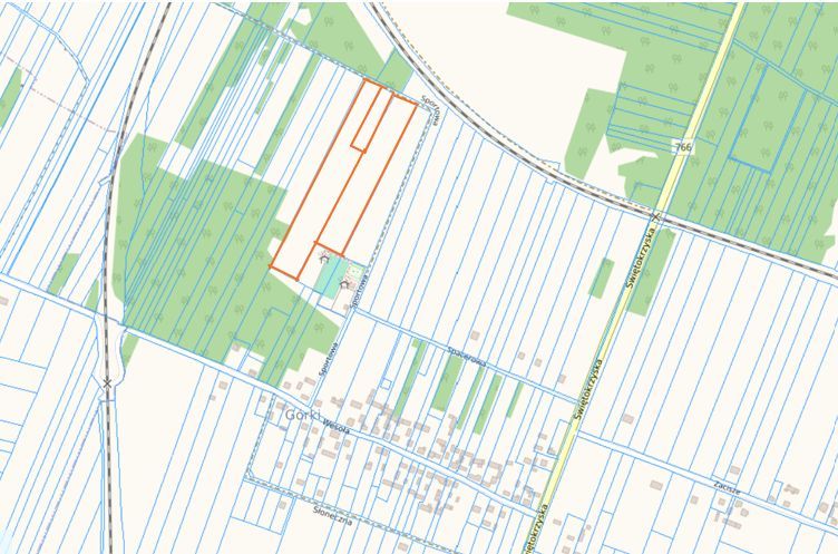 Działka inwestycyjna Górki, ul. Sportowa. Zdjęcie 3
