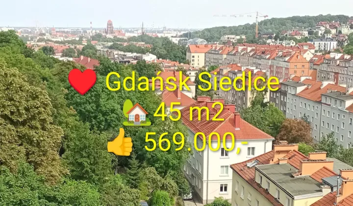 Mieszkanie 2-pokojowe Gdańsk Siedlce, ul. Kartuska