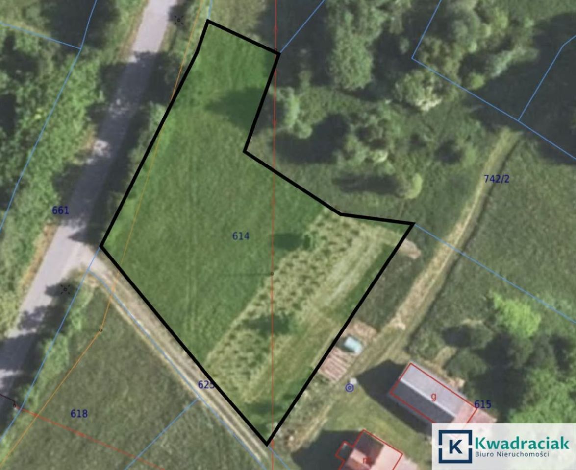 Działka budowlana Bratkówka. Zdjęcie 2