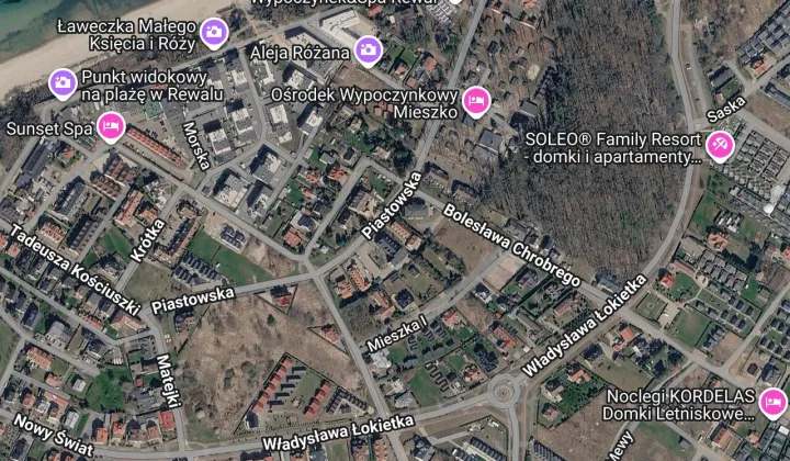 Hotel/pensjonat Rewal, ul. Piastowska