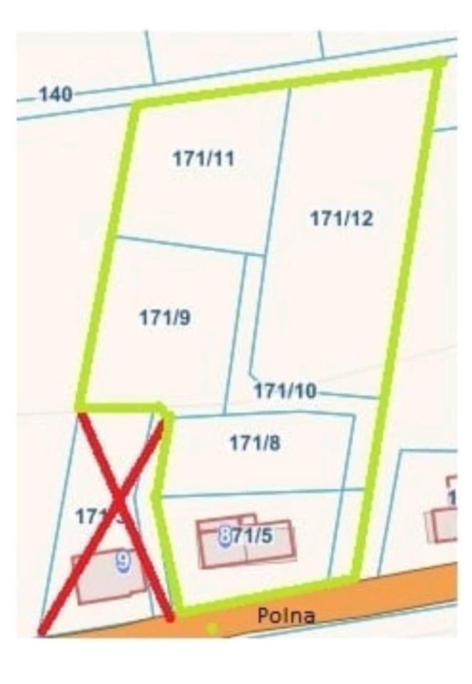 Działka budowlana Pobiedna, ul. Polna. Zdjęcie 7