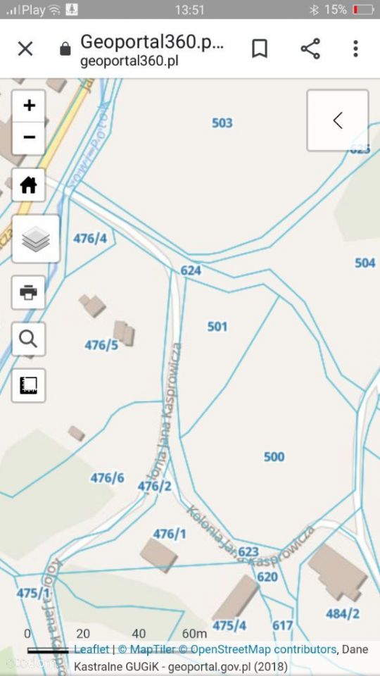 Działka budowlana Ludwikowice Kłodzkie. Zdjęcie 3