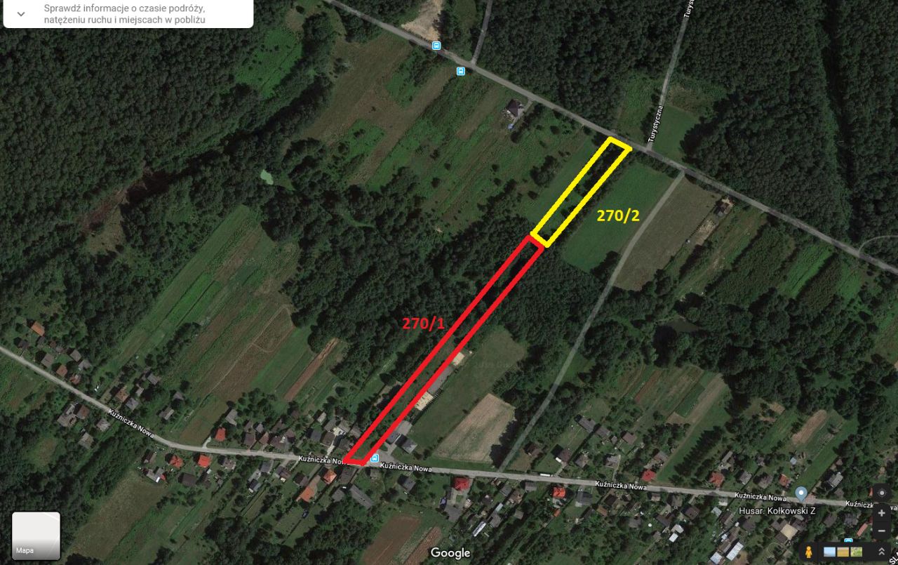 Działka rolno-budowlana Dąbrowa Górnicza Nowa Kuźniczka, ul. Kuźniczka Nowa