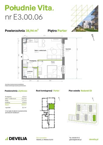Mieszkanie 2-pokojowe Gdańsk Orunia Górna, ul. Kazimierza Wielkiego. Zdjęcie 7