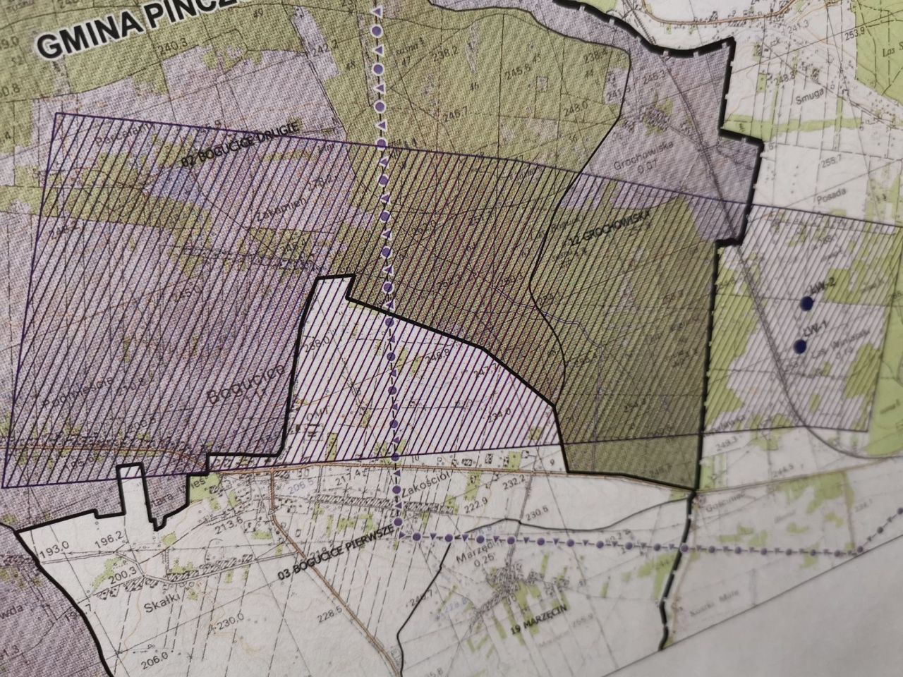 Działka rolno-budowlana Bogucice Pierwsze Zakościele. Zdjęcie 4