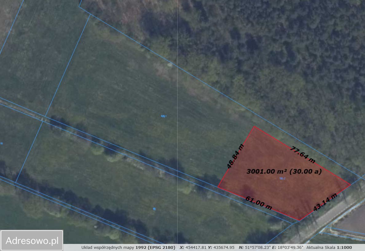 Działka budowlana Jarantów-Kolonia. Zdjęcie 6