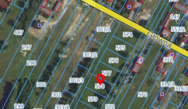 Działka budowlana Stare Grabie, ul. Główna