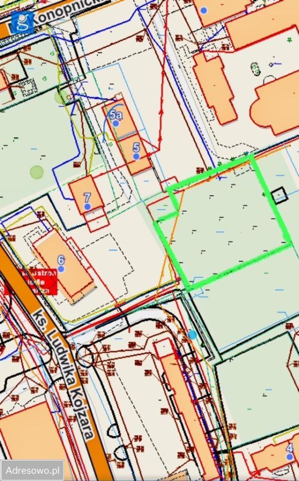 Działka inwestycyjna Ustroń Centrum, ul. ks. Ludwika Kojzara. Zdjęcie 2