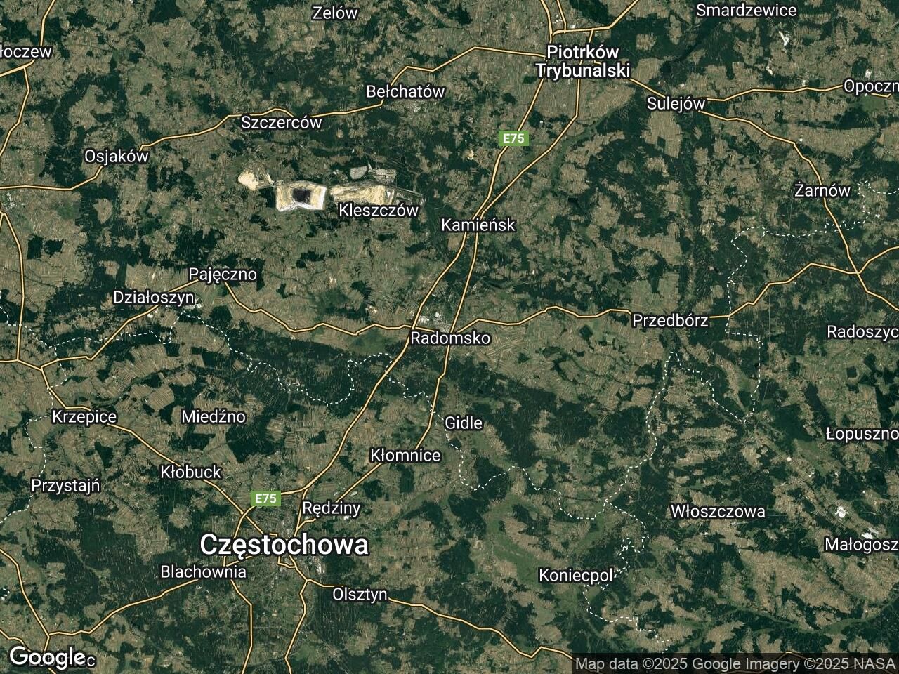 Działka rolno-budowlana Radomsko Stobiecko Miejskie, ul. Kombatancka