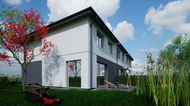 dom szeregowy, 4 pokoje Aleksandrów Łódzki, ul. Kalinowa. Zdjęcie 9