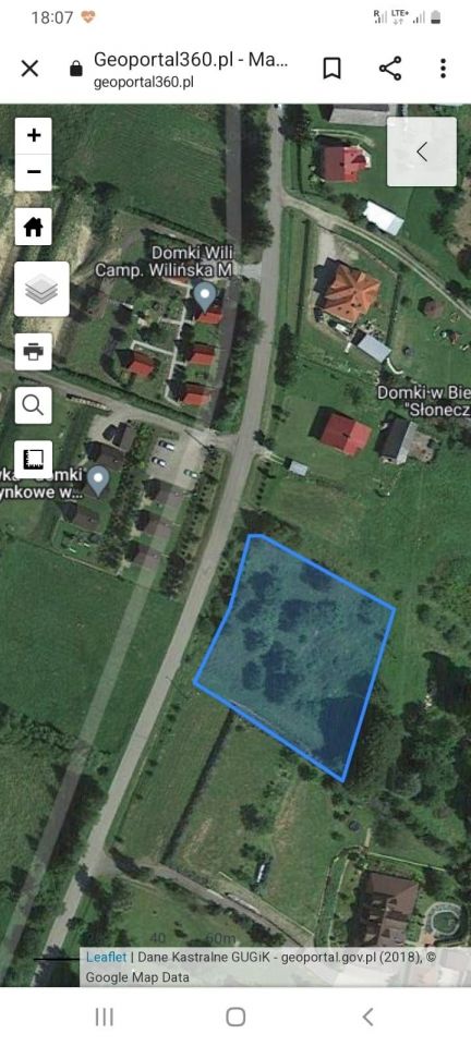 Działka budowlana Bereżnica Wyżna. Zdjęcie 7