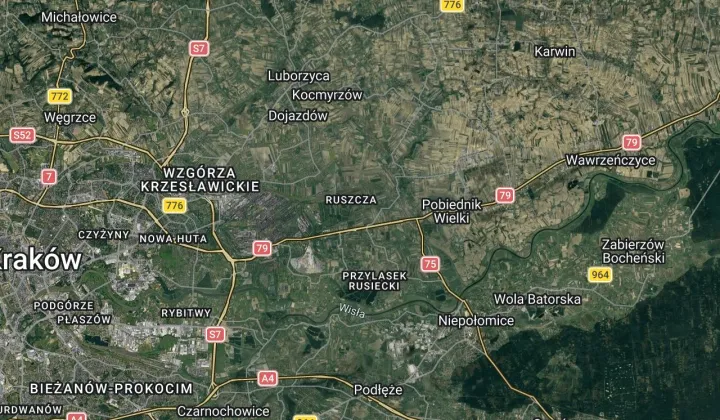 Działka budowlana Kraków Nowa Huta, ul. Jeziorko