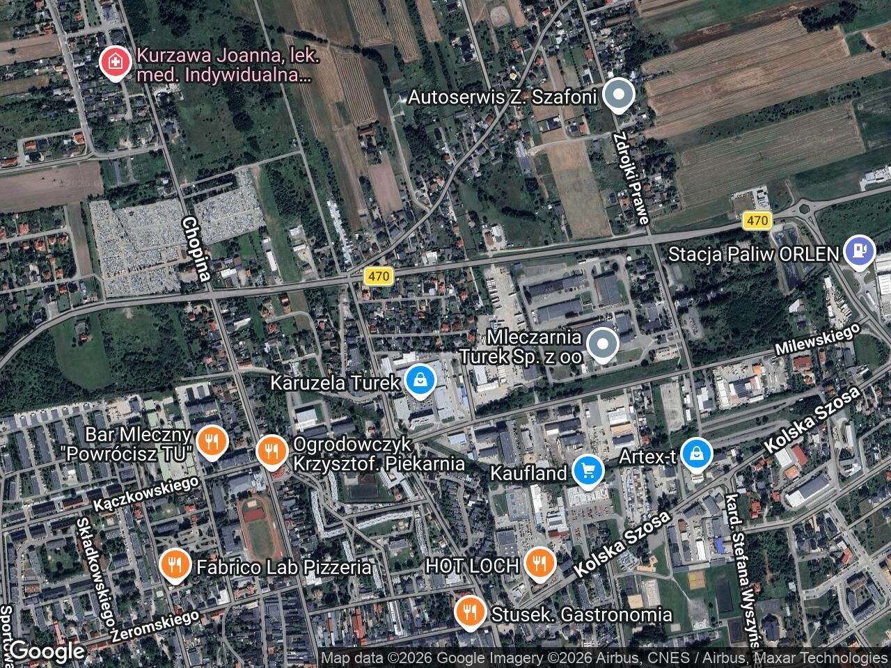 dom wolnostojący Turek, ul. Dębowa. Zdjęcie 1