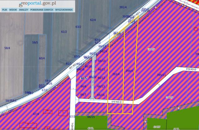 Działka inwestycyjna Łebcz, ul. dr. Augusta Oetkera. Zdjęcie 7