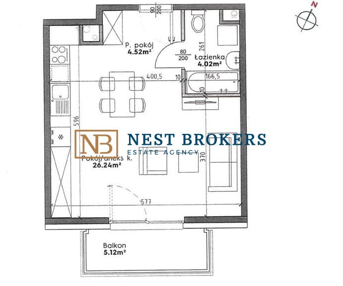 Mieszkanie 1-pokojowe Kraków Krowodrza, ul. Piaszczysta. Zdjęcie 16