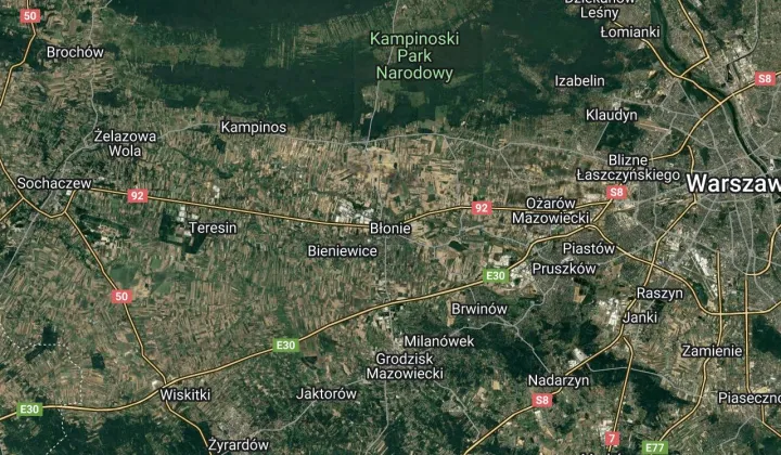 Działka inwestycyjna Błonie Osiek, ul. Piaskowa