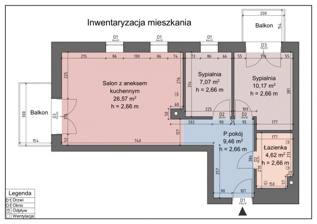Mieszkanie 3-pokojowe Warszawa Białołęka, ul. Skarbka z Gór. Zdjęcie 1