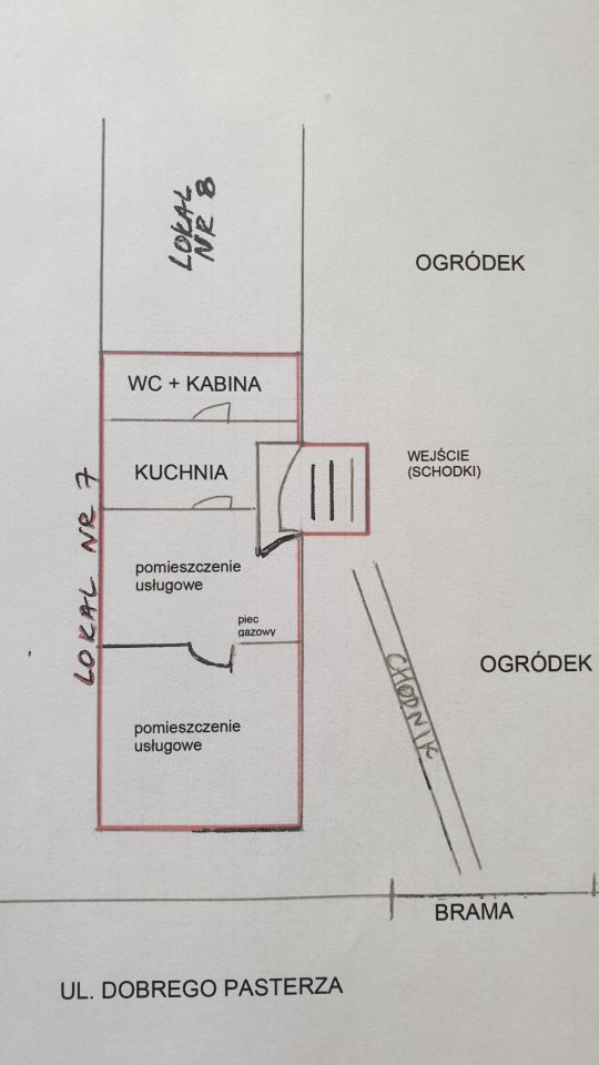 Lokal Kraków Prądnik Czerwony, ul. Dobrego Pasterza. Zdjęcie 9