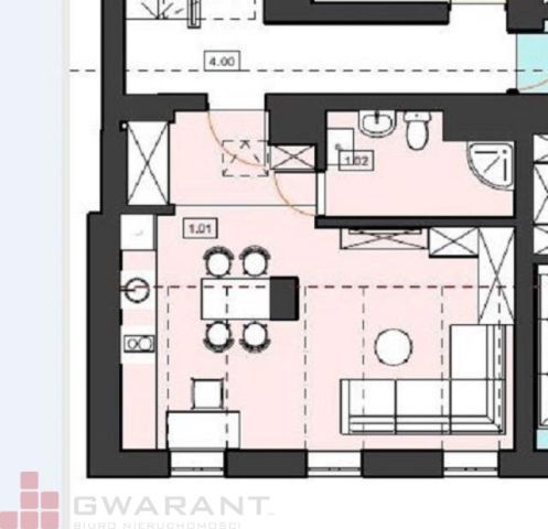 Mieszkanie 2-pokojowe Kraków Stare Miasto. Zdjęcie 12