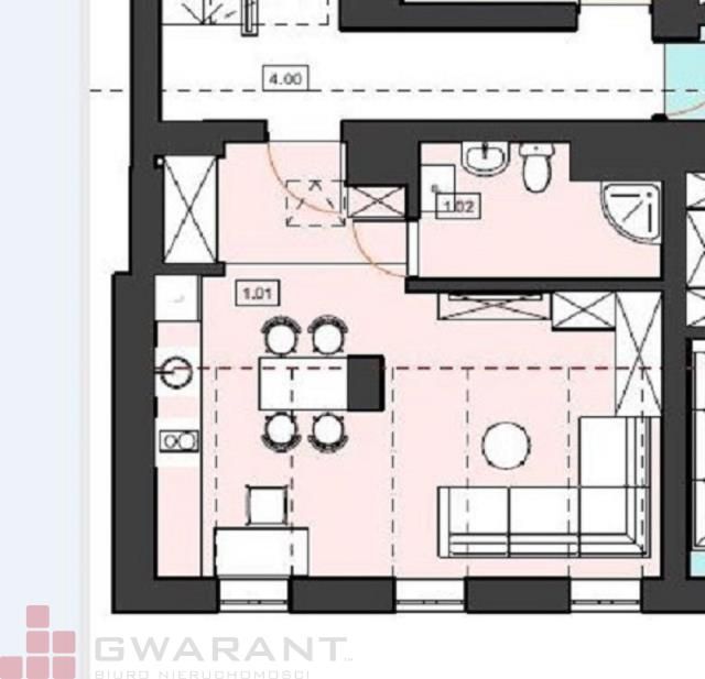 Mieszkanie 2-pokojowe Kraków Stare Miasto. Zdjęcie 12