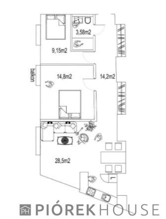 Mieszkanie 3-pokojowe Warszawa Śródmieście, ul. Podwale. Zdjęcie 17