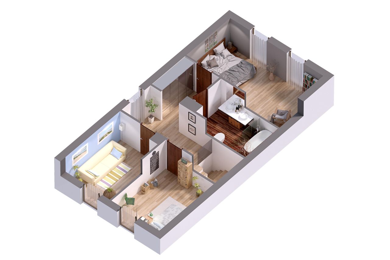 dom wolnostojący, 4 pokoje Makosieje, ul. Akacjowa. Zdjęcie 13