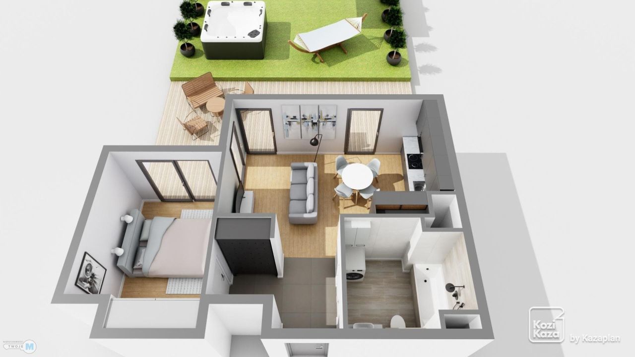 Mieszkanie 2-pokojowe Kielce. Zdjęcie 4