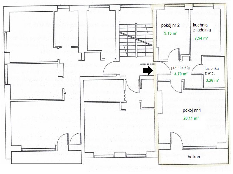 Mieszkanie 2-pokojowe Nowa Ruda Centrum, ul. Aleksandra Fredry. Zdjęcie 22