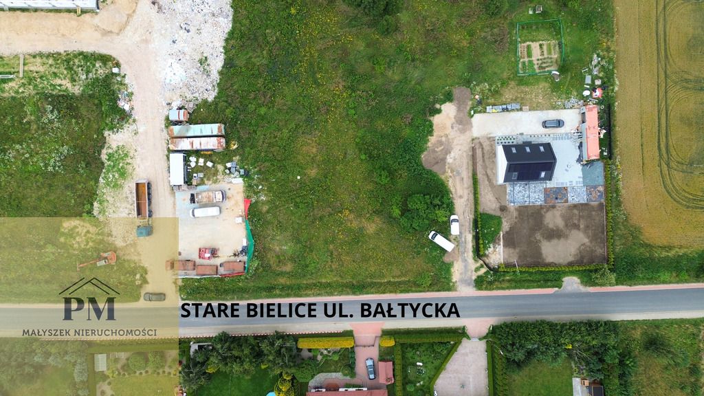 Działka budowlana Stare Bielice, ul. Bałtycka. Zdjęcie 3