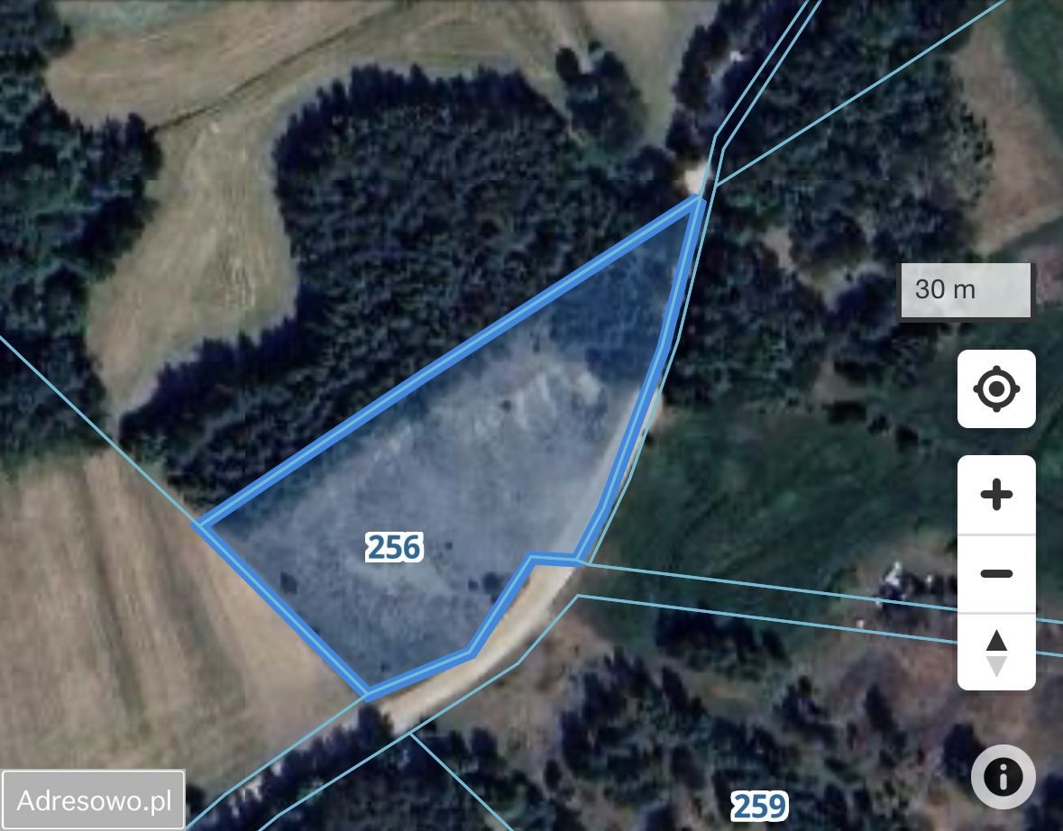 Działka rolno-budowlana Borowy Las