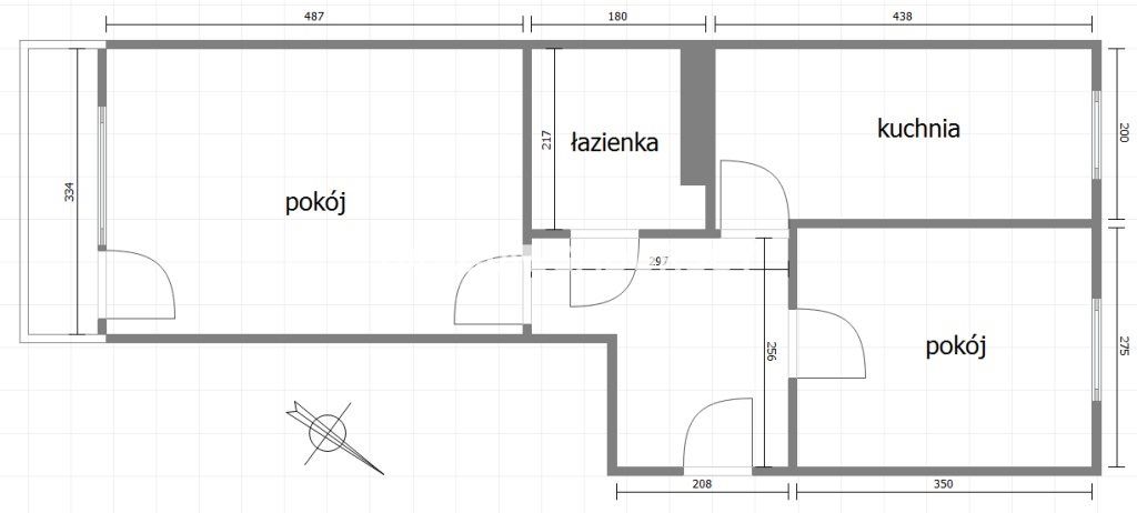 Mieszkanie 2-pokojowe Kraków Wzgórza Krzesławickie, os. Na Stoku. Zdjęcie 15