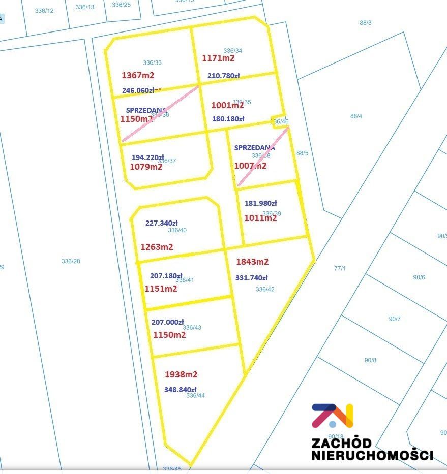 Działka budowlana Droszków
