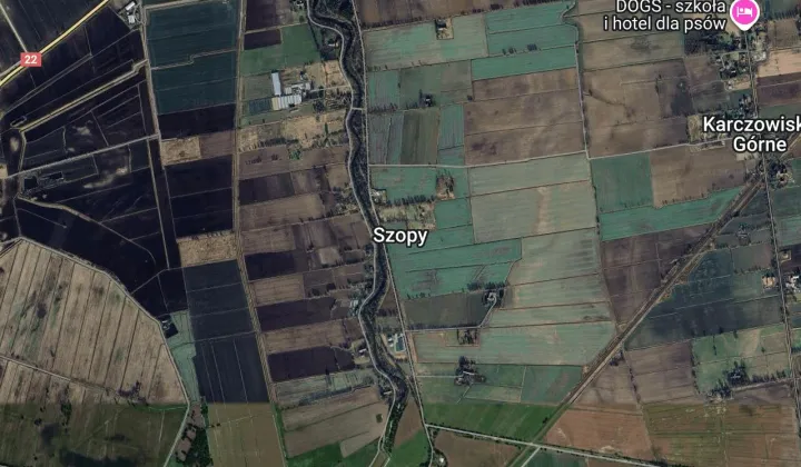 Działka rolna Szopy