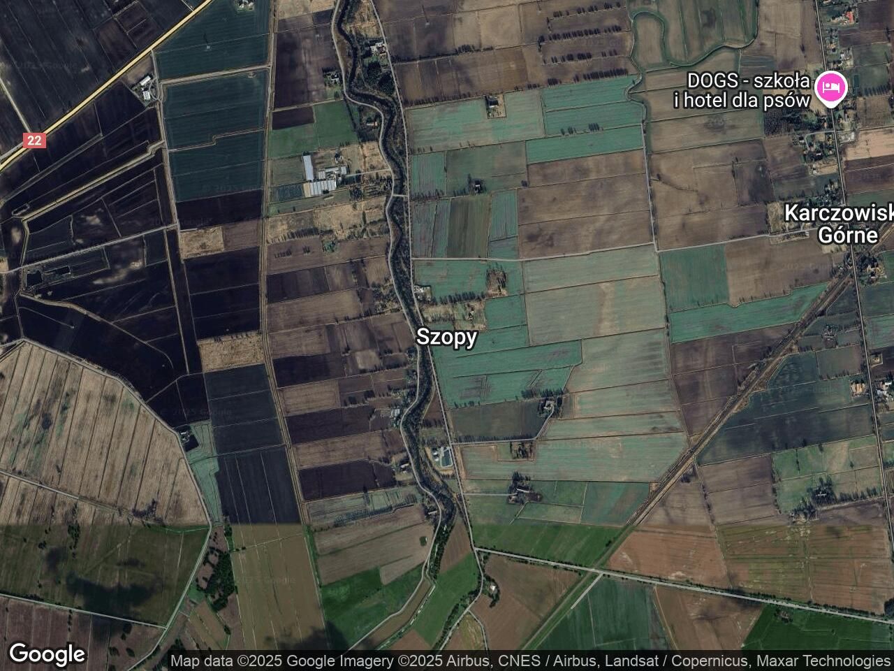 Działka rolna Szopy