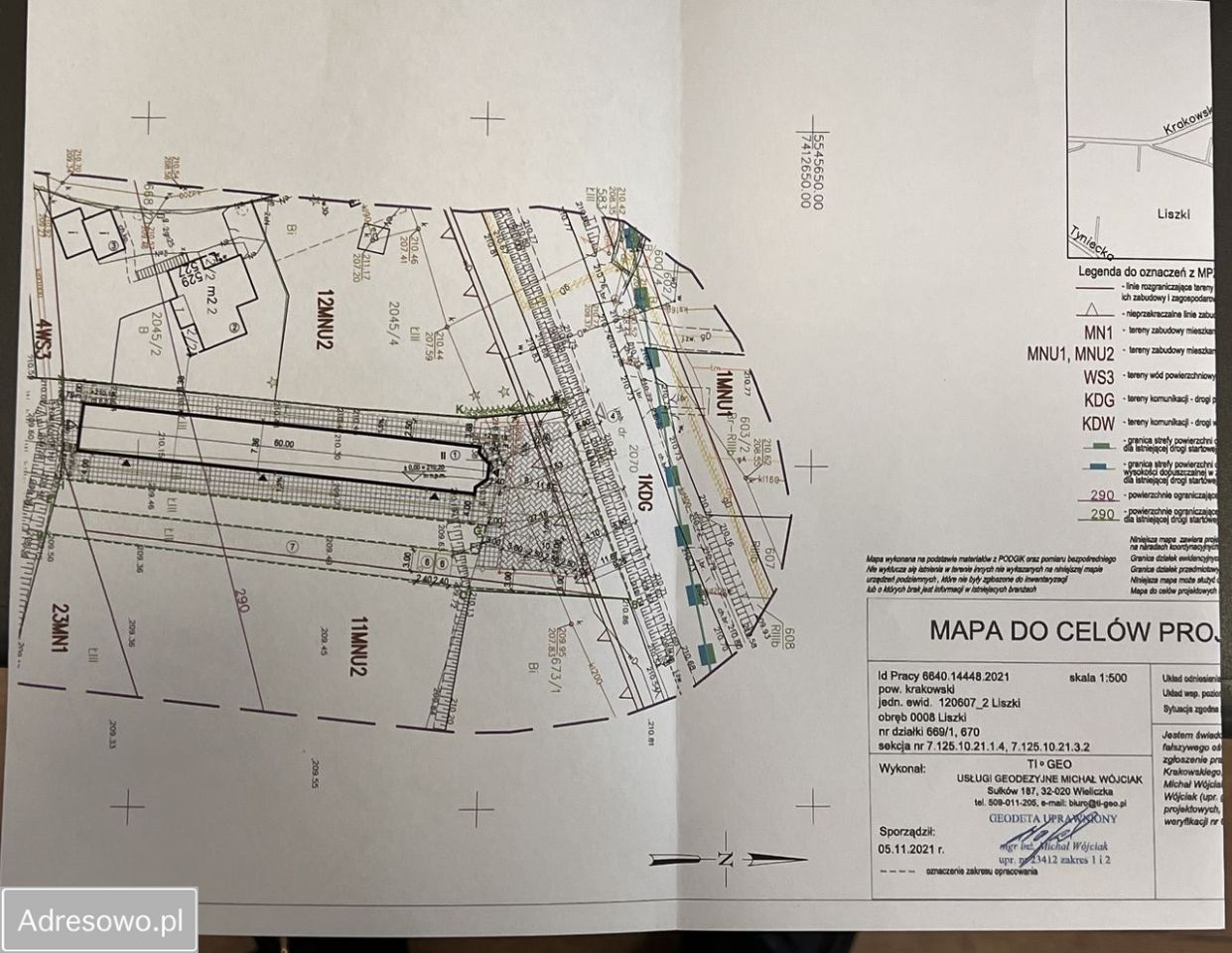 Działka budowlana Kryspinów. Zdjęcie 2