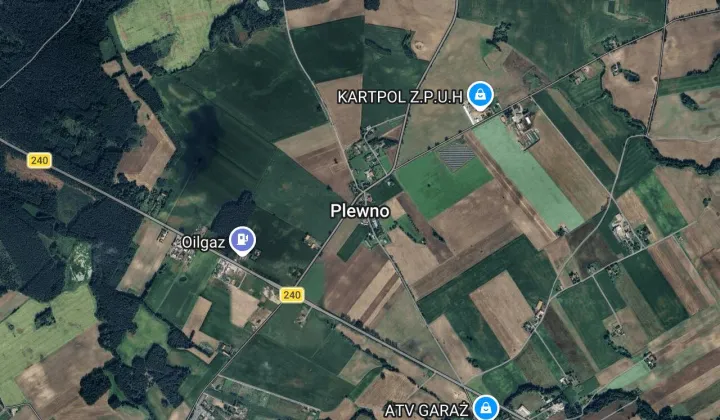 Działka budowlana Plewno Pod Przysiersk