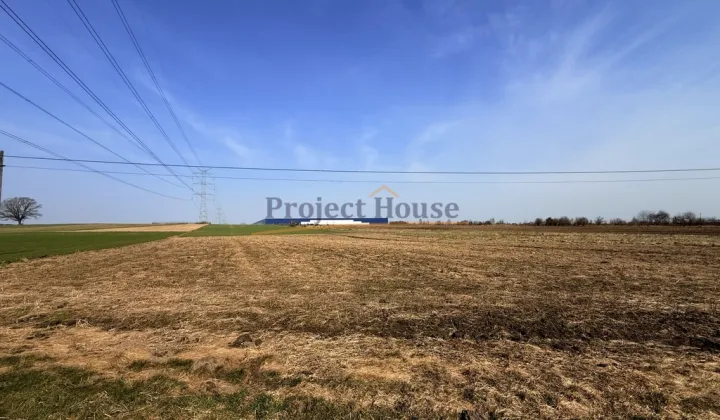 Działka inwestycyjna Kruszów