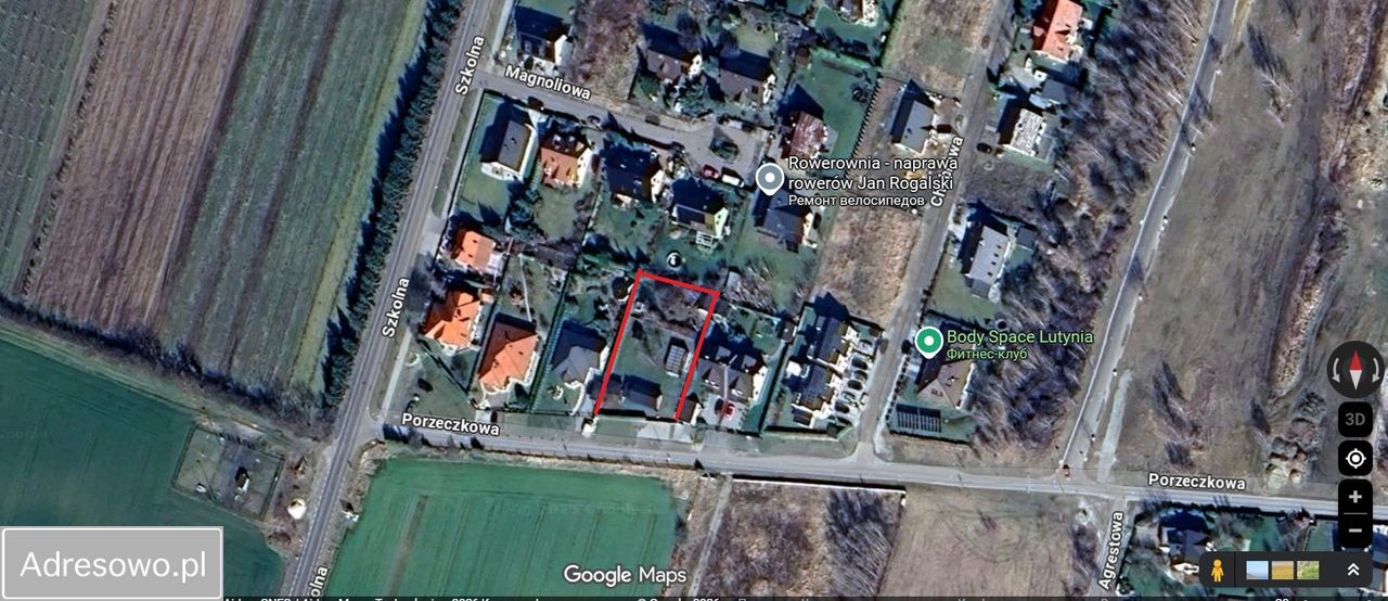 Działka budowlana Lutynia, ul. Porzeczkowa. Zdjęcie 2