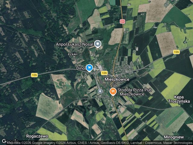 Działka inwestycyjna Mieszkowice, ul. Księcia Józefa Poniatowskiego. Zdjęcie 1