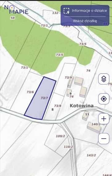 Działka budowlana Kotowina. Zdjęcie 2