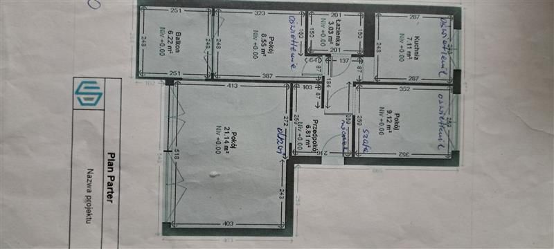 Mieszkanie 3-pokojowe Wrocław Szczepin, ul. Stefana Czarnieckiego. Zdjęcie 13