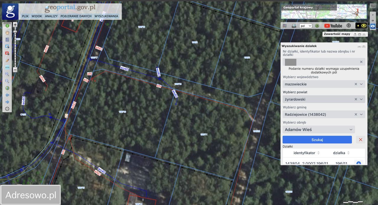 Działka leśna Adamów-Wieś, ul. Kaliny. Zdjęcie 15