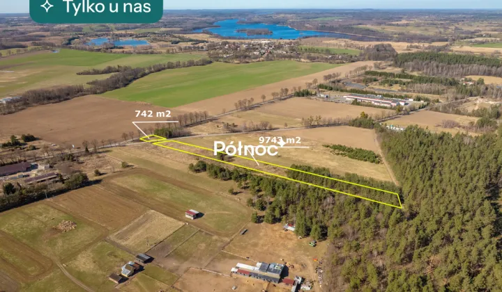 Działka budowlana Łukta, ul. Warmińska