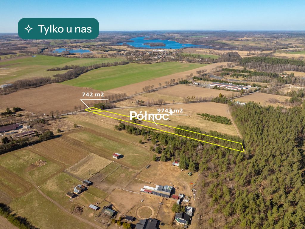 Działka budowlana Łukta, ul. Warmińska. Zdjęcie 1