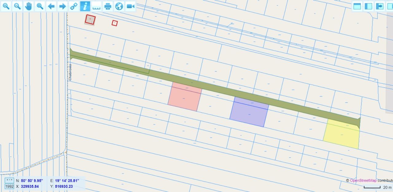 Działka budowlana Jaskrów, ul. Chabrowa. Zdjęcie 3