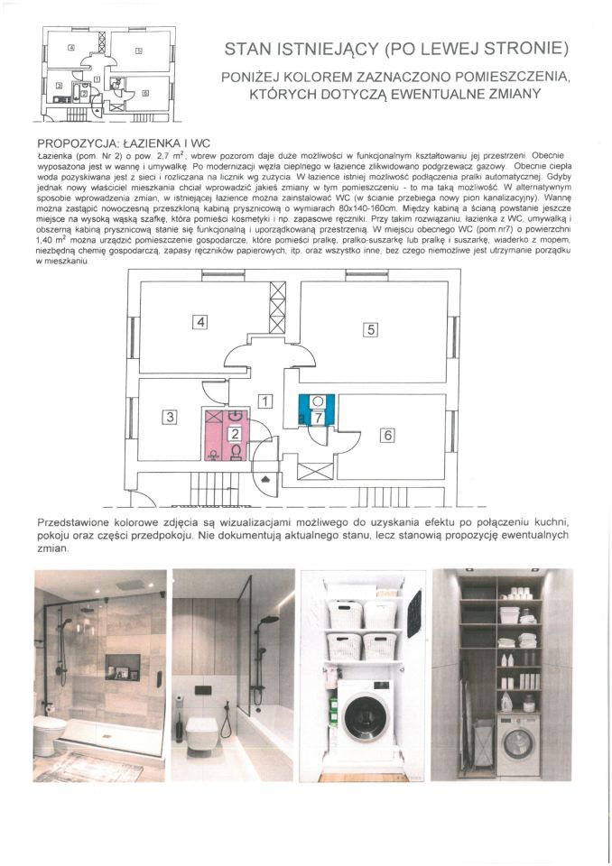 Mieszkanie 3-pokojowe Bydgoszcz Osiedle Leśne, ul. Józefa Sułkowskiego. Zdjęcie 5