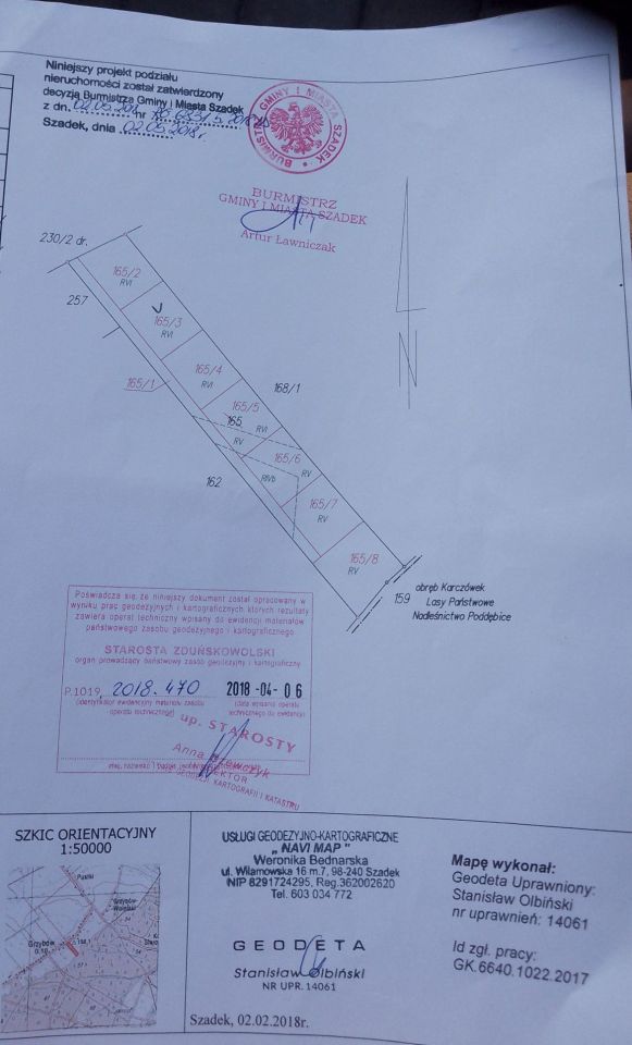 Działka budowlana Grzybów. Zdjęcie 4