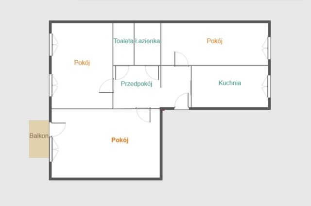 Mieszkanie 3-pokojowe Rzeszów, ul. płk. Kazimierza Iranka-Osmeckiego. Zdjęcie 7